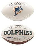 Miami Dolphins Embroidered Signature Series Football