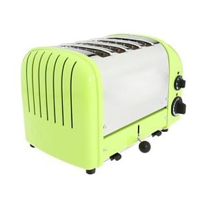 Green NewGen 4-Slice Toaster by Dualit