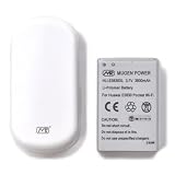 MUGEN POWER イーモバイル Pocket WiFi D25HW / ソフトバンク C01HW / Huawei E5830 超大容量バッテリ(3900mAh) + バッテリドア 日本語説明書付&PSE済