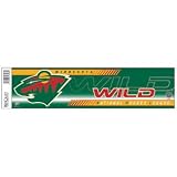 NHL Hockey Minnesota Wild Bumper Sticker (2-Pack)