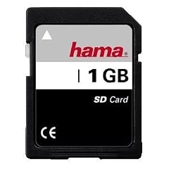 Hama SecureDigital 1GB Speicherkarte (Retailverpackung)