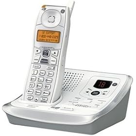 Click here to buy GE 25942GE1 5.8 GHZ ANALOG CORDLESS PHONE SYSTEM WITH ANSWERING SYSTEM and CALL WAITING... by Thomson.