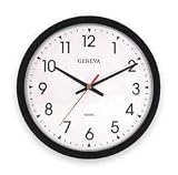 GENEVA 5H495 Clock Quartz Round