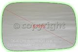 MIRROR GLASS hyundai EXCEL 86-89 view rh