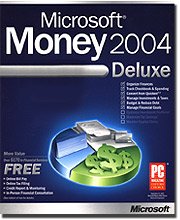 Childrens Toyshop  Software : MICROSOFT Money 2004 Deluxe (Windows)