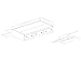 South Shore Country Poetry Mates Bed with 3 Drawers, Twin 39-inch, White Wash
