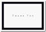 Tuxedo Black Thank You