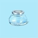 Leifheit Canning Supplies 2-Cup Glass Preserving Jars, set of 6