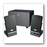 2.1 Black Subwoofer System