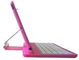 New SHARKK Apple iPad Mini Keyboard Bluetooth Case Cover Stand For 7.9 Inch New Mini iPad With 360 Degree Rotating Feature And Multiple Viewing Angles. Folio Style with IOS Commands. For the iPad MINI ONLY (iPad mini, Pink)