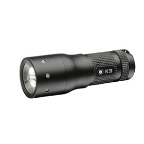 Led Lenser 8313 K3 Key Ring Torch in Gift Box - Black