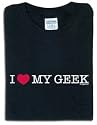 I Love My Geek Men's T-Shirt
