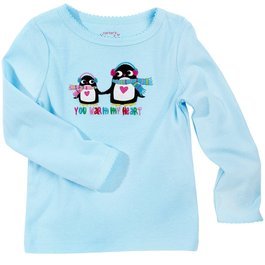 Carter's Play Clothes Penguin Top - Blue