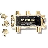 Monster Cable 4-Way RF Splitter MKII