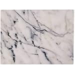 White Marble Pastry and Cutting Board 12 x 18 Inch
