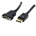 3' DisplayPort Mount Cable-DPPNLFM3