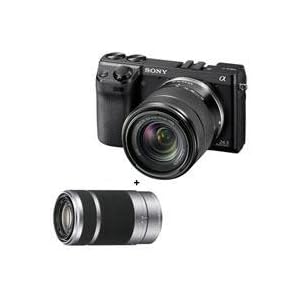 Sony Alpha NEX-7 Camera Kit with Sony 18-55mm F3.5-5.6 OSS E-mount Lens, Black & Sony 55-210mm f/4.5-6.3 OSS Lens