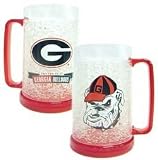 Georgia Bulldogs NCAA Crystal Freezer Mug