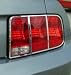 Mustang 2005 - 2009 Tailight Bezels Mirror - Chrome