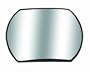 CIPA 49402 4" x 5.5" HotSpots Oblong Stick-On Convex Mirror