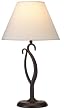 Textured Bronze-Finish Table Lamp