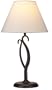 Textured Bronze-Finish Table Lamp
