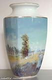 Goebel Artis Orbis Claude Monet La Promenade Vase Ltd Edition