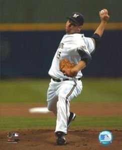 Ben Sheets Milwaukee Brewers Unsigned Photofile 8x10 Photo