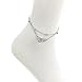 Soulbreezecollection Handcuffs Anklet Ankle Bracelet Valentine's Day Gift Charm Fashion Jewelry for Women