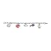 Buffalo Bills 5-Charm Bracelet