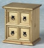 Corona 2 x 2 Drawer CD Chest