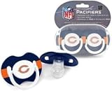 Chicago Bears NFL Baby Pacifier - 2 Pack