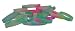 Lot of 16 Jesus Christ Superstar Rainbow Wristbands (2packs) 65020