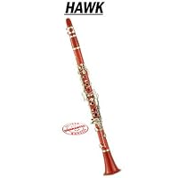 Hawk Red Colored Bb Clarinet Package, WD-C213-RD