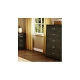 Vendome Five Drawer Chest in Ebony
