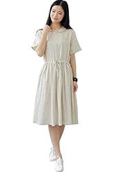 Cotton Midi Dress 