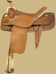 Tex Tan AQHA Super Looper Roping Saddle