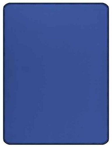 bocasa by biederlack 123826 biederlackborbo 6802-395 Alaska-Fleece, blau circa 130 x 170 cm 100% Polyester