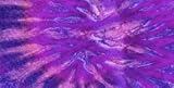 AIRBRUSHED LICENSE PLATES - TYE DYE - PURPLE License Plate - #728P