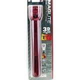 FLASHLIGHT MAG 3D LED RED