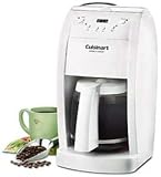 Cuisinart Grind &Brew 12 Cup Coffee Maker - White