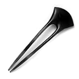 Caravan Fan French Hair Pin Black (Pack of 2) 4