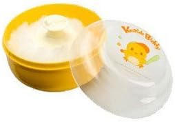 Baby Powder Box White Powder Puff