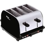 Tefal Reminisce 4 Slice Toaster Black TE-TT384215