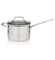 18cm Copper Base Saucepan