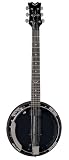 Dean Guitars Backwoods 6 Banjo with Pickup (Black Chrome)