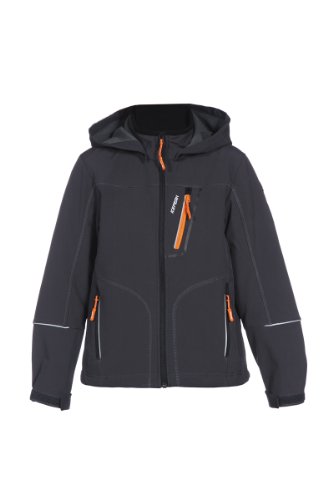 ICEPEAK Kinder Icestopper Jacke Mauno, anthrazit (290),140, 5/51801 542 I