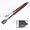 Collegiate Rosewood Handle Grilling Tongs-U of Arkansas