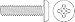 Metal Screw, Pan, #7, 1 In L, PK100