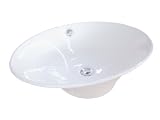 Elements of Design EV4110 Designer Fauceture Blossom Vitreous China Bathroom Vessel, White
